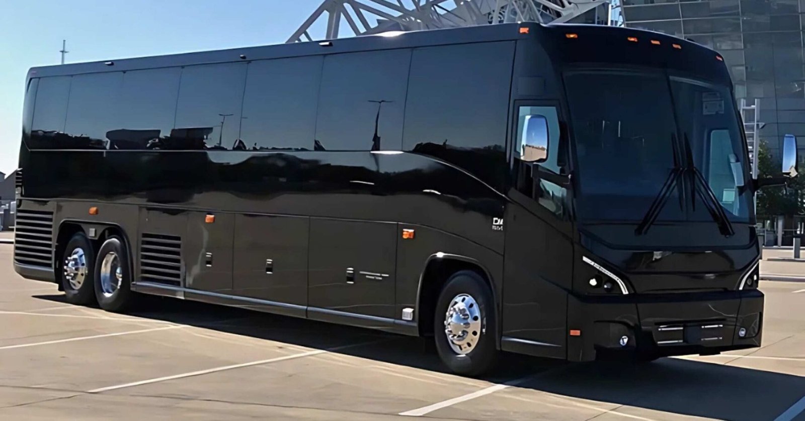 Black Motor Coach