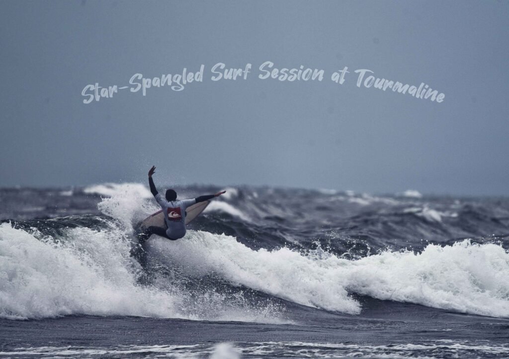 4. Star-Spangled Surf Session at Tourmaline