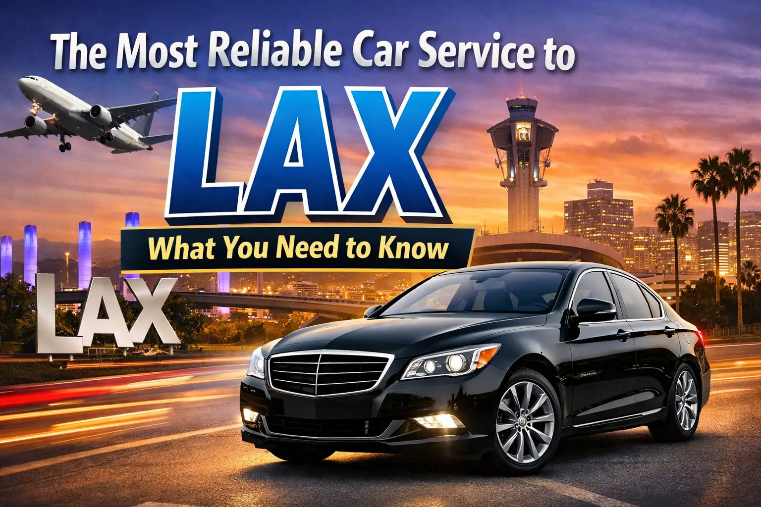 The Most Reliable Car Service to LAX What You Need to Know