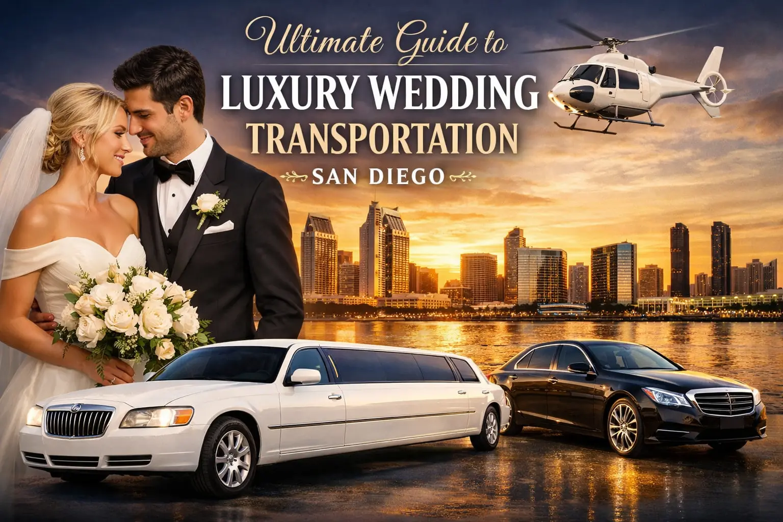 Ultimate Guide to Luxury Wedding Transportation San Diego