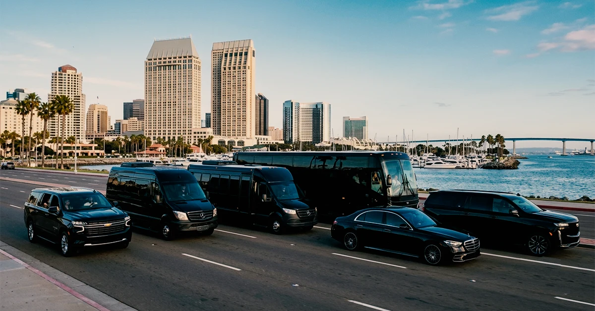 The San Diego Car Service Fleet: Every Vehicle for Every Need