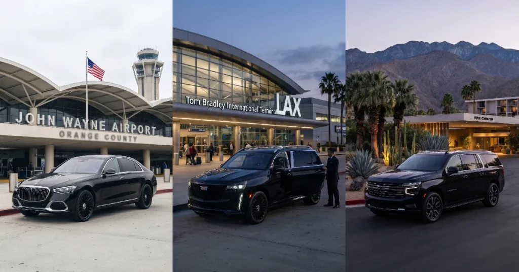 Rides to LAX_ John Wayne and Palm Springs