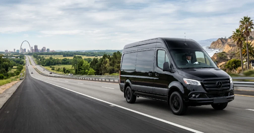 Sprinter Van Rental San Diego to St. Louis_ MO