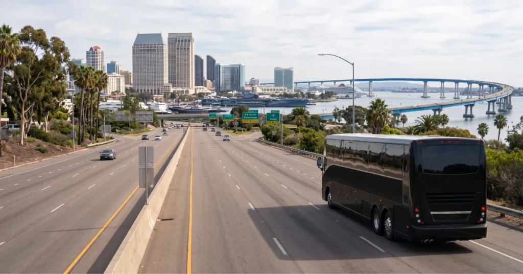 Where Our San Diego Charter Buses Go