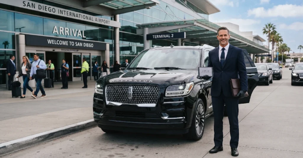 Where Your Chauffeur Meets You at SAN_